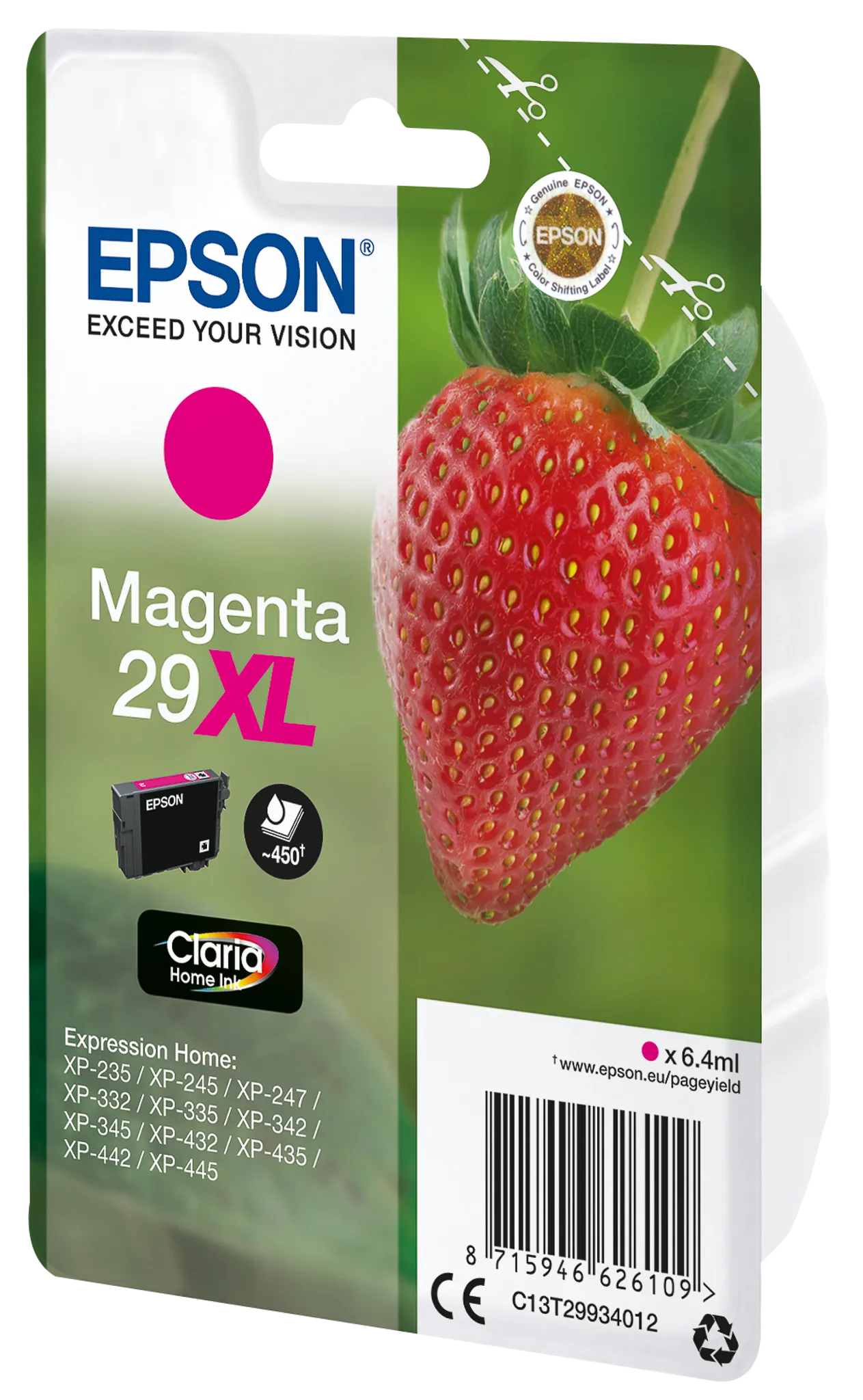 EPSON 29XL / T2993XL Magenta Druckerpatrone – Hohe Druckleistung & brillante Farben
