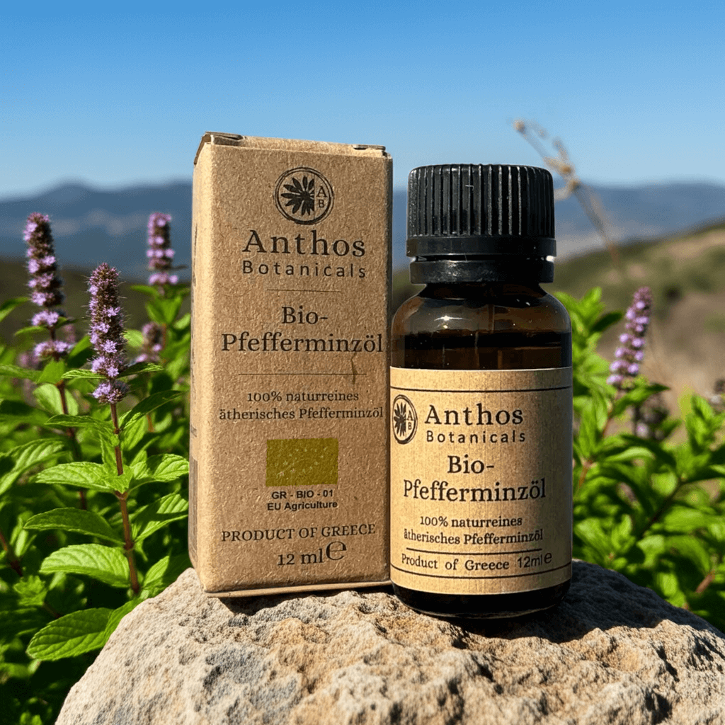 Pfefferminzöl BIO 12ml - Lebensmittelzertifiziert-2