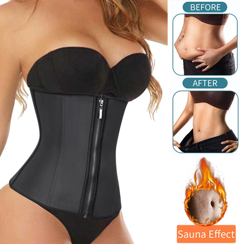 Waist Trainer Woman Slimming Sheath Weight Loss Shapewear Body Shaper Tummy Reducing Girdles Belly Shapers Modeling Belt Corset-0