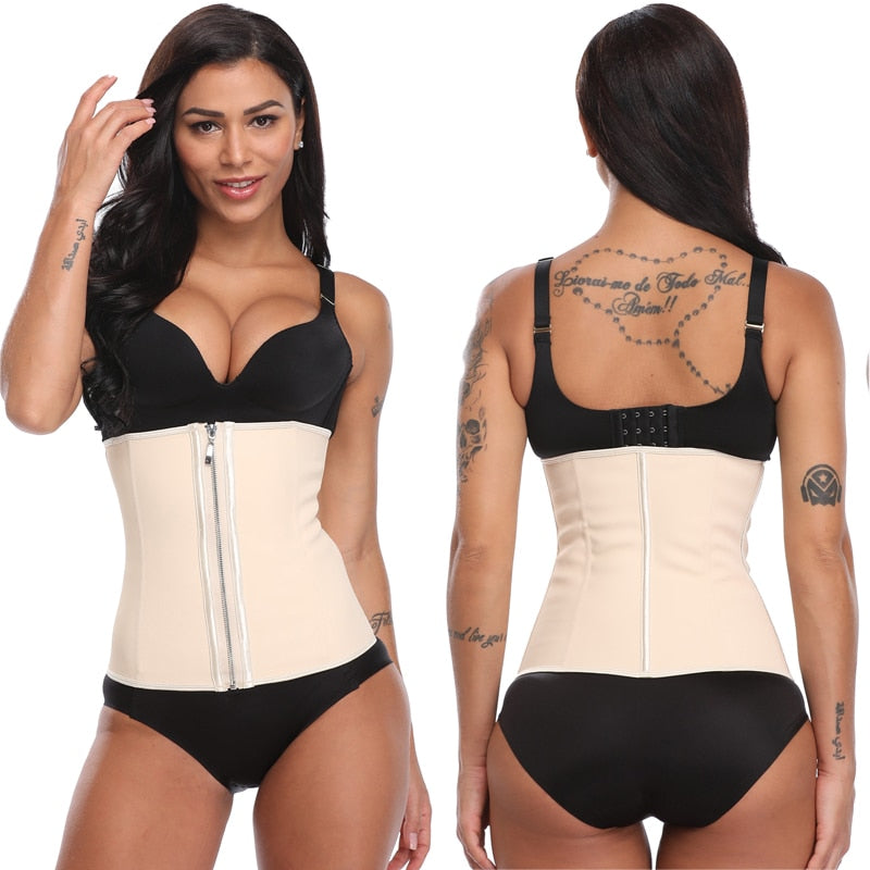 Waist Trainer Woman Slimming Sheath Weight Loss Shapewear Body Shaper Tummy Reducing Girdles Belly Shapers Modeling Belt Corset-4