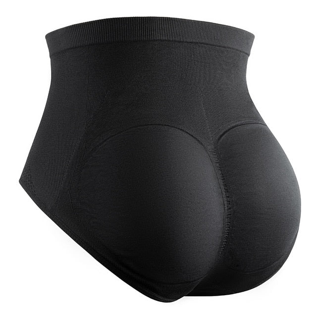 Women Ass Padded Shaping Panties Butt Lifter Body Shaper Hip Enhancer Underwear Waist Faja Tummy Control Panty Booty Pads Briefs-0