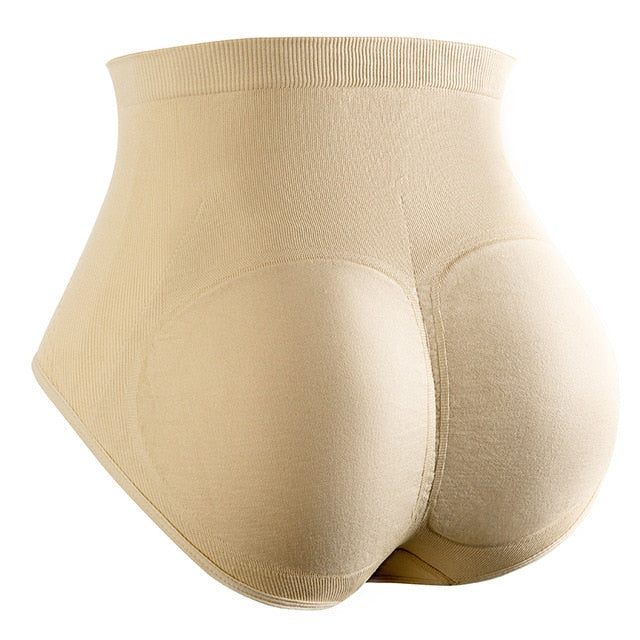 Women Ass Padded Shaping Panties Butt Lifter Body Shaper Hip Enhancer Underwear Waist Faja Tummy Control Panty Booty Pads Briefs-4