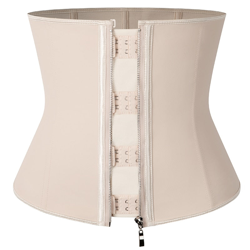 Women Waist Trainer Corset Slimming Body Shaper Trimmer Belt Latex Sauna Sweat Girdle Weight Loss Shapewear Fat Burning Cinchers-2