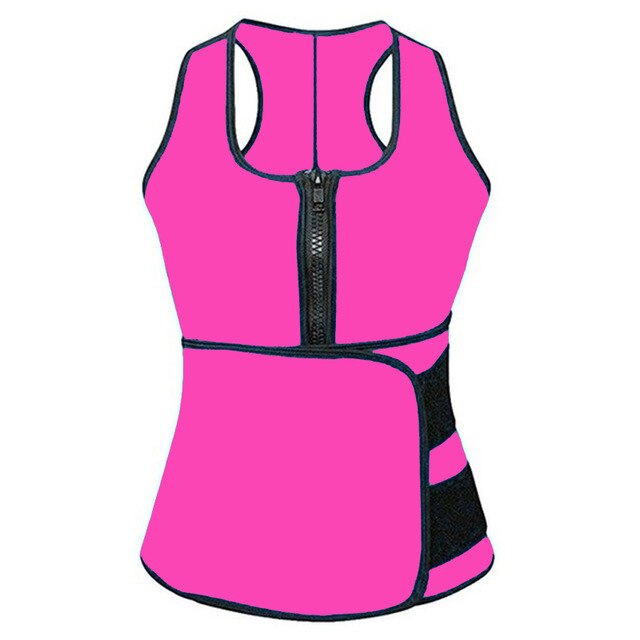 Women Slimming Body Shaper Waist Trainer Vest Compression Shirts Weight Loss Corset Sweat Sauna Suit Workout Tank Tops Shapewear-7
